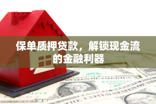 九江保单质押贷款，解锁现金流的金融利器