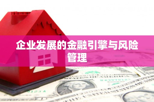 九江企业发展的金融引擎与风险管理