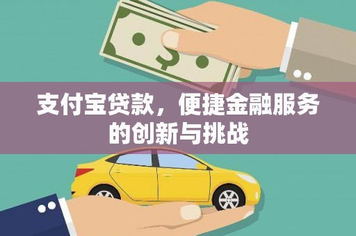 九江支付宝贷款，便捷金融服务的创新与挑战