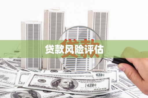 九江贷款风险评估