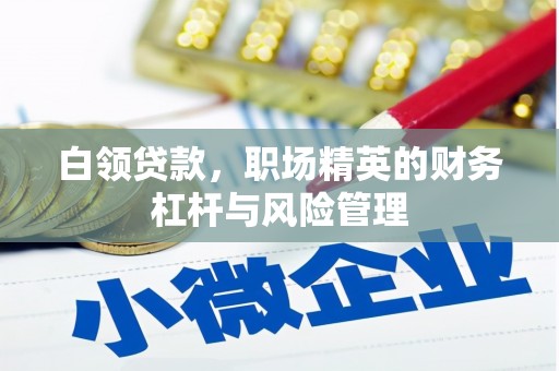 九江白领贷款，职场精英的财务杠杆与风险管理
