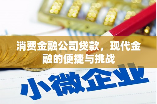 九江消费金融公司贷款，现代金融的便捷与挑战