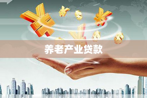 九江养老产业贷款