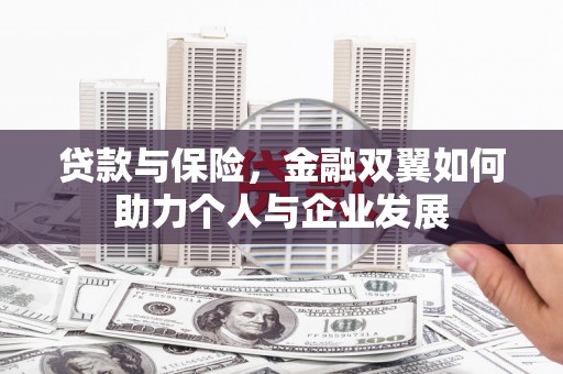 九江贷款与保险，金融双翼如何助力个人与企业发展