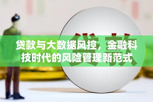 九江贷款与大数据风控，金融科技时代的风险管理新范式