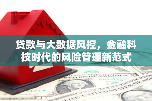 九江贷款与大数据风控，金融科技时代的风险管理新范式