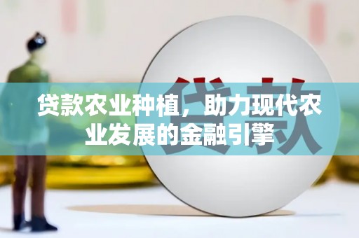 九江贷款农业种植，助力现代农业发展的金融引擎