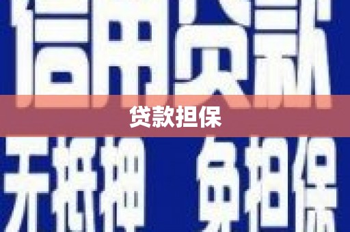 九江贷款担保