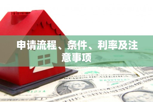 九江申请流程、条件、利率及注意事项