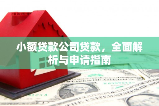 九江小额贷款公司贷款，全面解析与申请指南