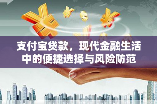 九江支付宝贷款，现代金融生活中的便捷选择与风险防范