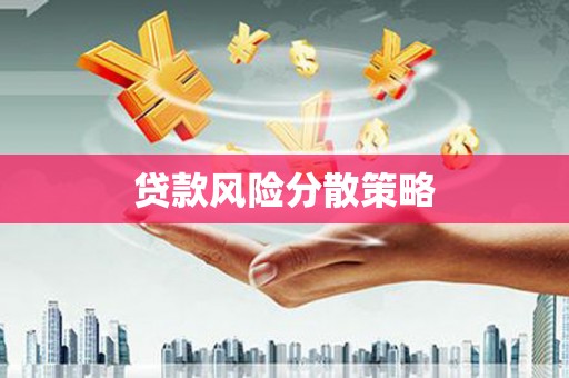 九江贷款风险分散策略