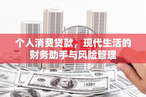 九江个人消费贷款，现代生活的财务助手与风险管理
