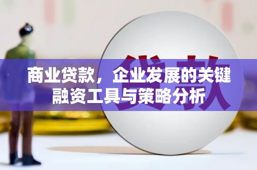 九江商业贷款，企业发展的关键融资工具与策略分析