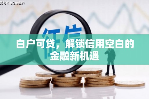 九江白户可贷，解锁信用空白的金融新机遇