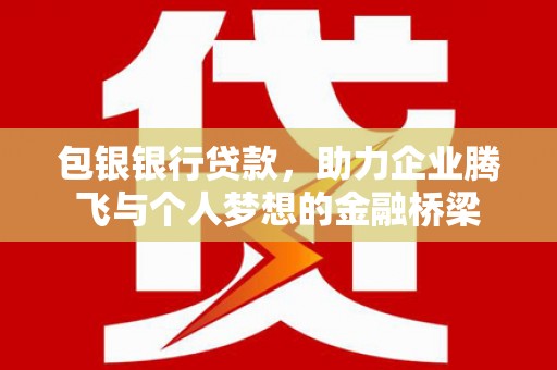 九江包银银行贷款，助力企业腾飞与个人梦想的金融桥梁
