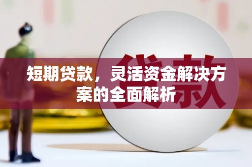 九江短期贷款，灵活资金解决方案的全面解析