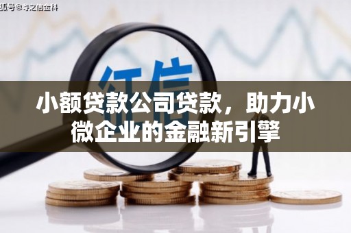 九江小额贷款公司贷款，助力小微企业的金融新引擎