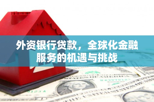 九江外资银行贷款，全球化金融服务的机遇与挑战