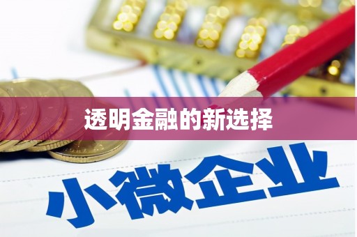 九江透明金融的新选择